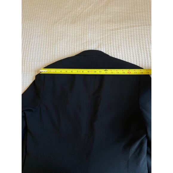 Bill Blass Classic Men's Event Wear Black Single Button Tuxedo Blazer Size 41 L - Picture 6 of 13